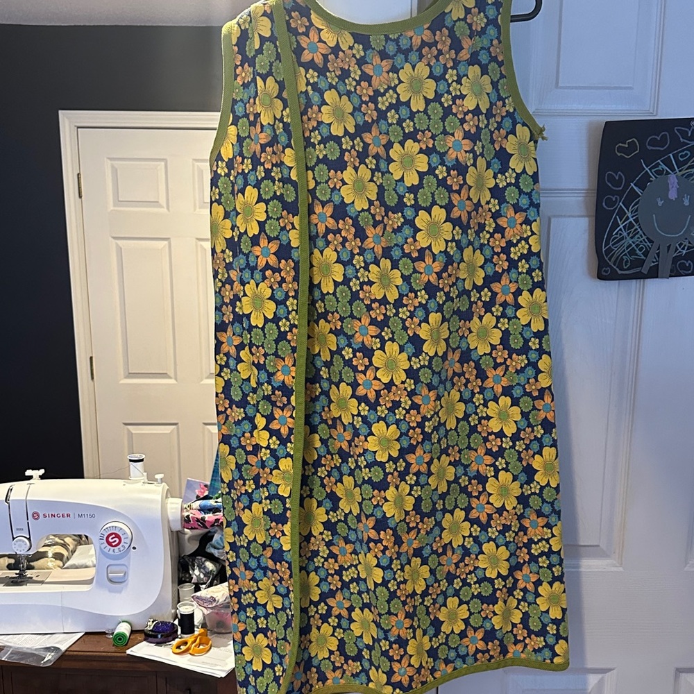 Floral Sleeveless Midi Dress